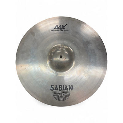 Used SABIAN 18in AAX Xplosion Fast Crash Cymbal