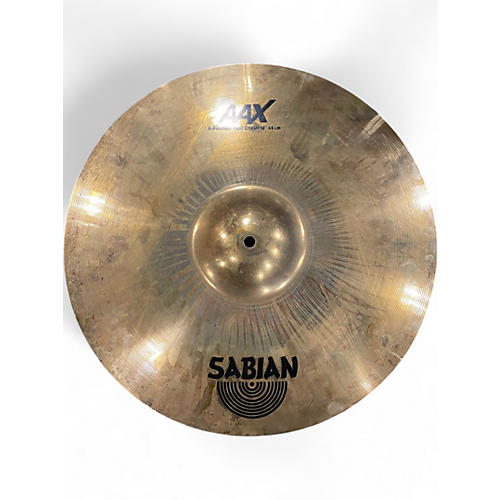 Used SABIAN 18in AAX x plosion fast crash Cymbal 38