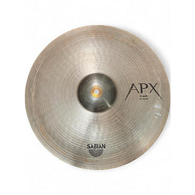 Used SABIAN 18in APX Crash Cymbal
