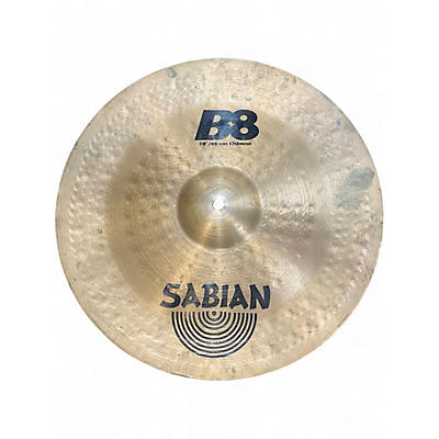 Used SABIAN 18in B8 Chinese Cymbal