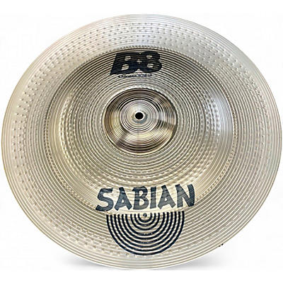 Used SABIAN 18in B8 Chinese Cymbal