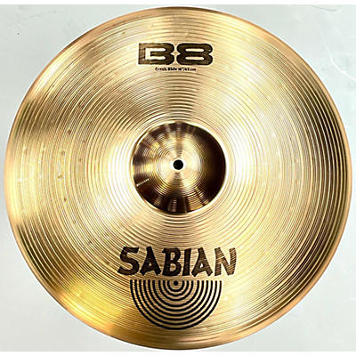 SABIAN Used SABIAN 18in B8 Crash Ride Cymbal