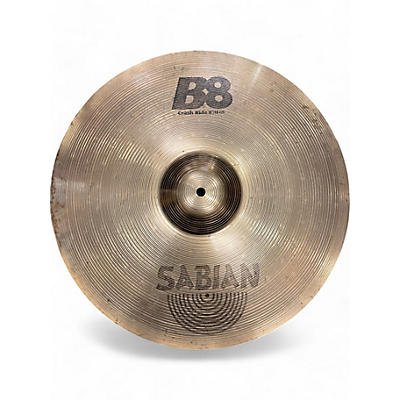 Used SABIAN 18in B8 Crash Ride Cymbal