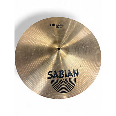Used SABIAN 18in B8 Crash Ride Cymbal