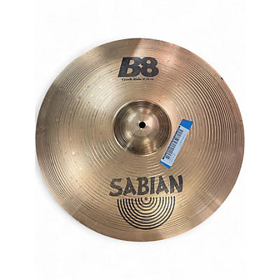 Used SABIAN 18in B8 Crash Ride Cymbal