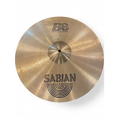 Used SABIAN 18in B8 Crash Ride Cymbal