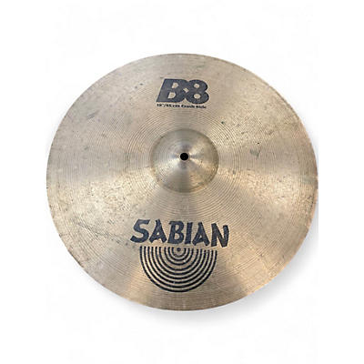 Used SABIAN 18in B8 Crash Ride Cymbal