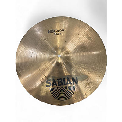 Used SABIAN 18in B8 Crash Ride Cymbal