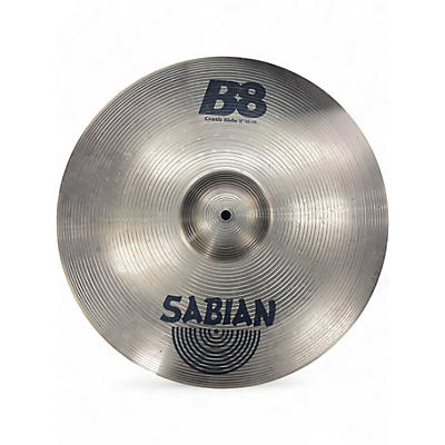 Used SABIAN 18in B8 Crash Ride Cymbal