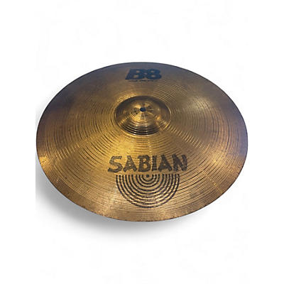 Used SABIAN 18in B8 Crash Ride Cymbal