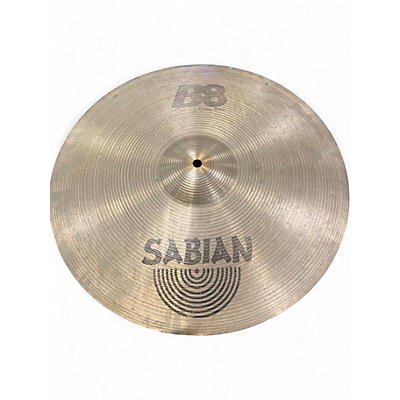 Used SABIAN 18in B8 Crash Ride Cymbal