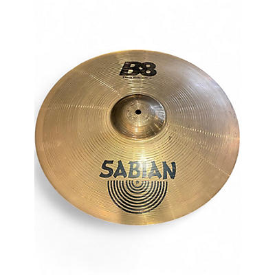 Used SABIAN 18in B8 Crash Ride Cymbal