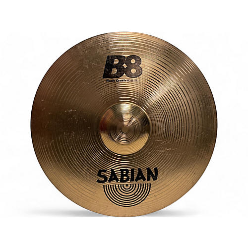 Sabian Used SABIAN 18in B8 Rock Crash Cymbal 38