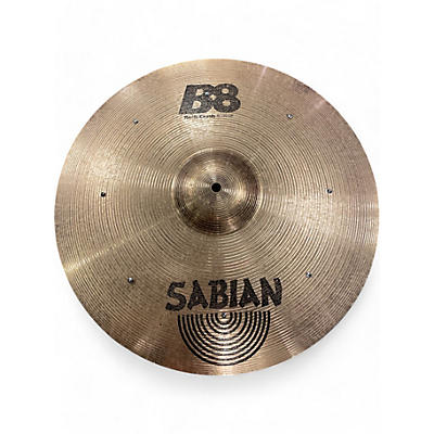 Used SABIAN 18in B8 Rock Crash Cymbal