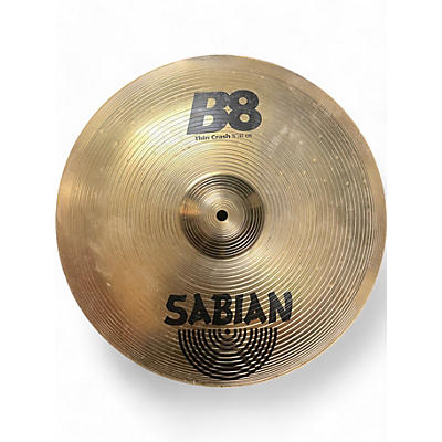 Sabian Used SABIAN 18in B8 Thin Crash Cymbal