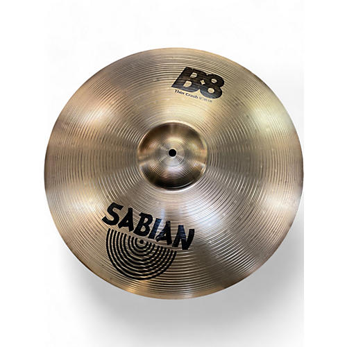 Used SABIAN 18in B8 Thin Crash Cymbal 38