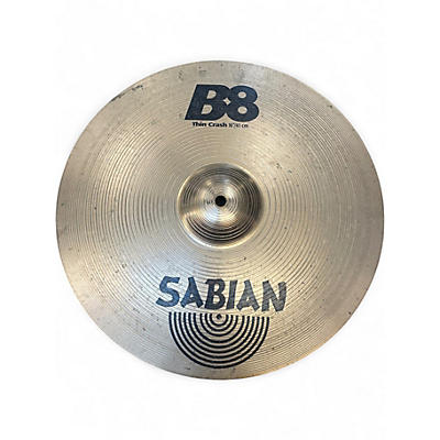 Used SABIAN 18in B8 Thin Crash Cymbal