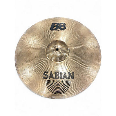 Used SABIAN 18in B8 Thin Crash Cymbal