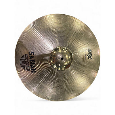Used SABIAN 18in B8X CRASH RIDE  Cymbal