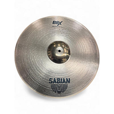 Used SABIAN 18in B8X CRASH RIDE Cymbal