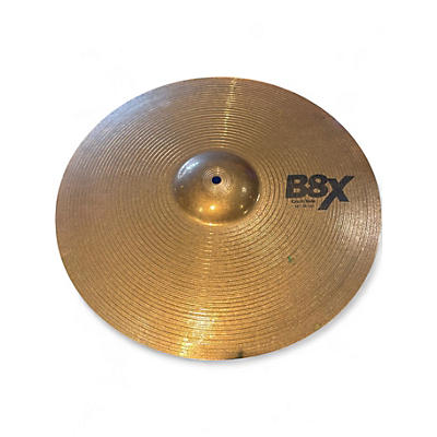 Used SABIAN 18in B8X CRASH RIDE Cymbal