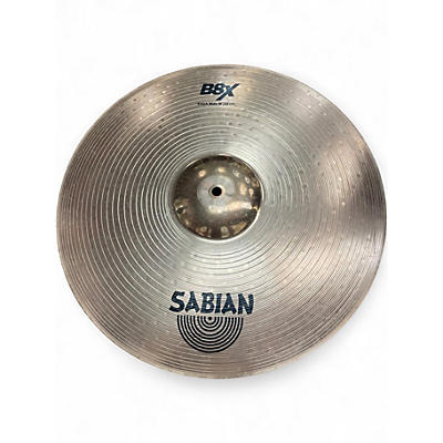Used SABIAN 18in B8X CRASH RIDE Cymbal
