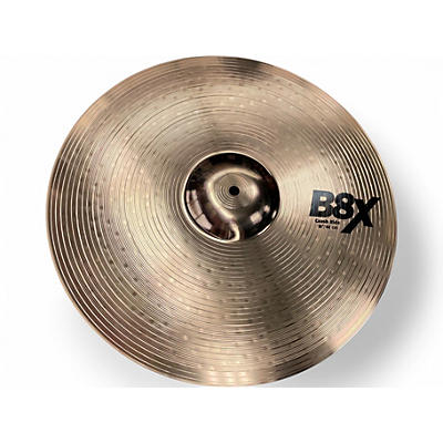Used SABIAN 18in B8X Crash Ride Cymbal