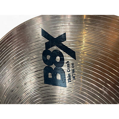 Used SABIAN 18in B8X RIDE Cymbal