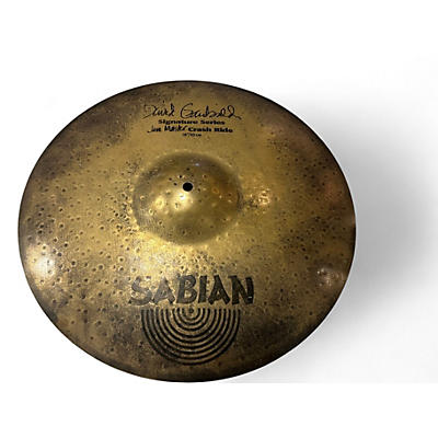 Used SABIAN 18in Dave Garibaldi Jam Master Crash Ride Cymbal