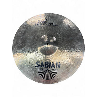 Used SABIAN 18in HAND HAMMERED HH SOUND CONTROL CRASH Cymbal