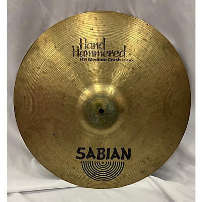 SABIAN Used SABIAN 18in HAND HAMMERED MEDIUM CRASH Cymbal