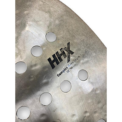 Used SABIAN 18in HHX AERO CRASH Cymbal