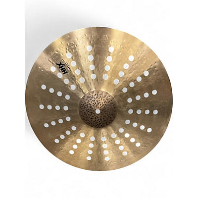 Used SABIAN 18in HHX COMPLEX AERO CRASH Cymbal