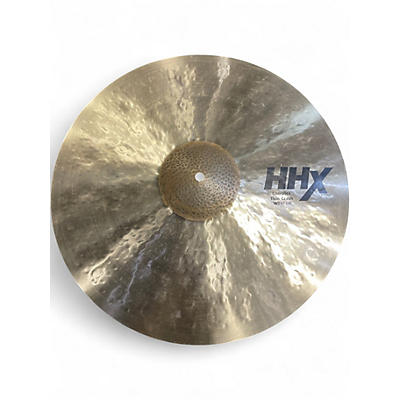 Used SABIAN 18in HHX COMPLEX THIN CRASH Cymbal