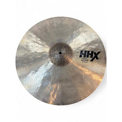 Used SABIAN 18in HHX Crash Cymbal