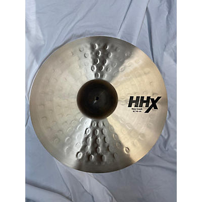 SABIAN Used SABIAN 18in HHX Thin Crash Cymbal