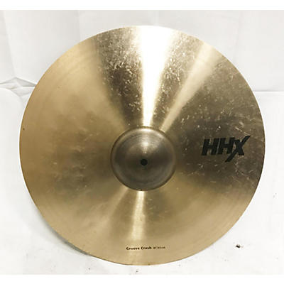 SABIAN Used SABIAN 18in Hhx Groove Crash Cymbal