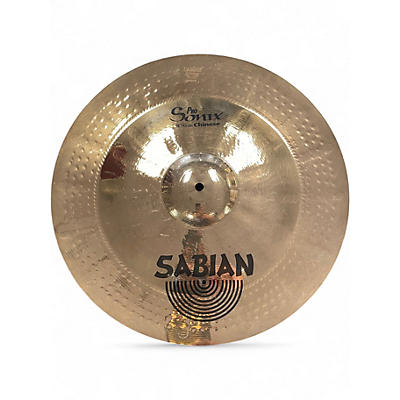 Used SABIAN 18in PRO SONIX CHINESE Cymbal