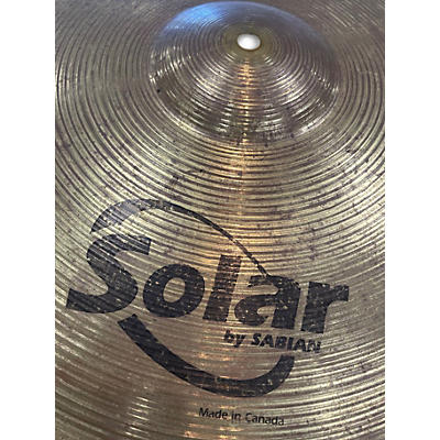 Used SABIAN 18in SOLAR CRASH Cymbal