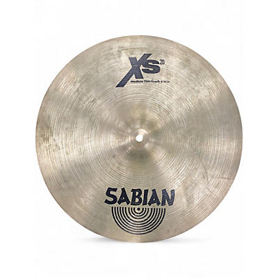 Used SABIAN 18in XS20 Medium Thin Crash Cymbal