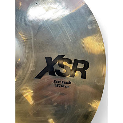 Used SABIAN 18in XSR FAST CRASH Cymbal