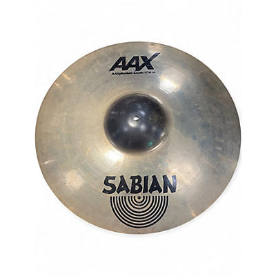 Used SABIAN 18in aax aaxplosion crash Cymbal