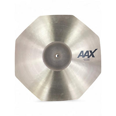 Used SABIAN 18in aax rocktagon crash Cymbal