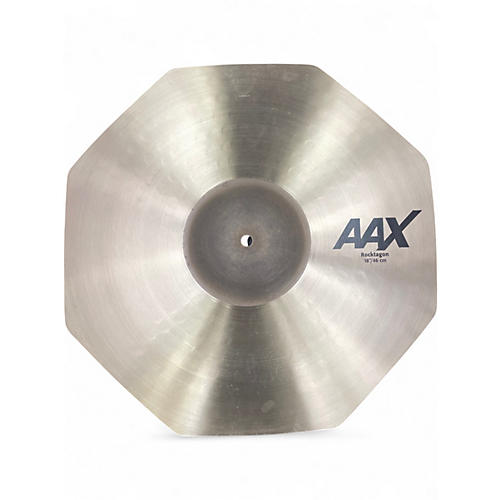 Used SABIAN 18in aax rocktagon crash Cymbal 38