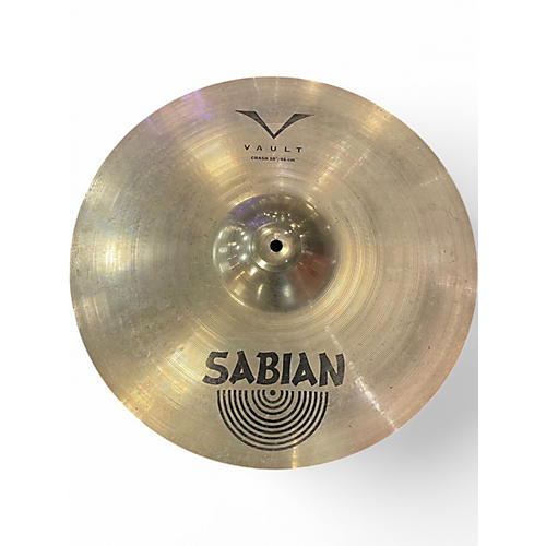 Used SABIAN 18in vault Crash Cymbal 38