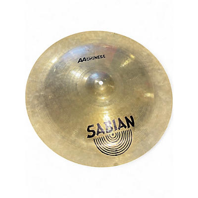 Used SABIAN 19in AA Chinese Cymbal