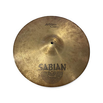 Used SABIAN 19in AA Rock Crash Brilliant Cymbal