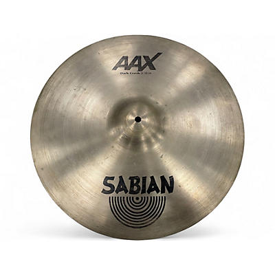 Used SABIAN 19in AAX Series Dark Crash Cymbal