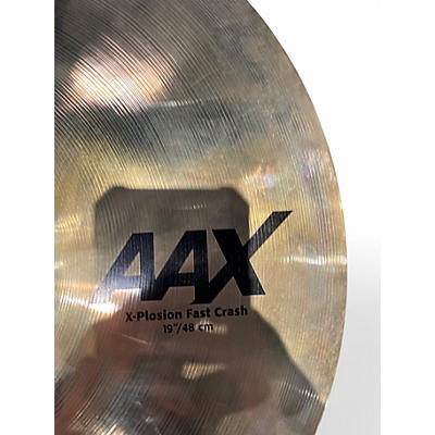 Used SABIAN 19in AAX Xplosion Crash Cymbal