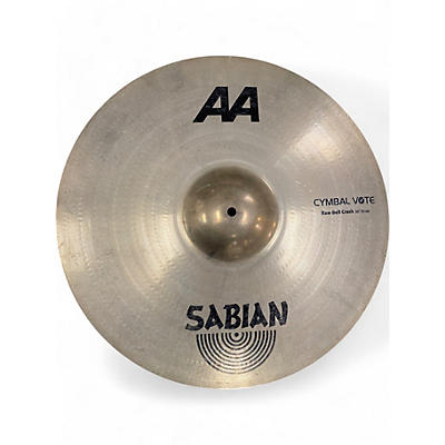 Sabian Used SABIAN 20in AA Raw Bell Crash Cymbal